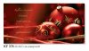 Karácsonyi képeslap - LA/4 méret 210x105 mm - felfelé nyitható - elején magyar nyelvű szöveggel