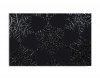 Karácsonyi üdvözlőlap - 150x100 mm - felfelé nyitható - csillogó hópelyhekkel, betétlapos