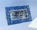  Karácsonyi képeslap - 170x115 mm - felfelé nyitható