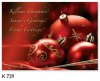  Karácsonyi képeslap - 155x110 mm - felfelé hajtható  - kívül magyar-angol-német nyelvű köszöntő - belül üres