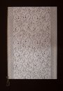  Esküvői meghívó - 110x160 mm - oldalra nyitható - arany borítóval, gumiszalaggal - aranyozott betétlappal
