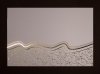   Esküvői meghívó - 160x110 mm - felfelé 3 részre nyitható - aranyozott